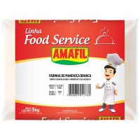 Farinha de Mandioca Branca Amafil- 5kg