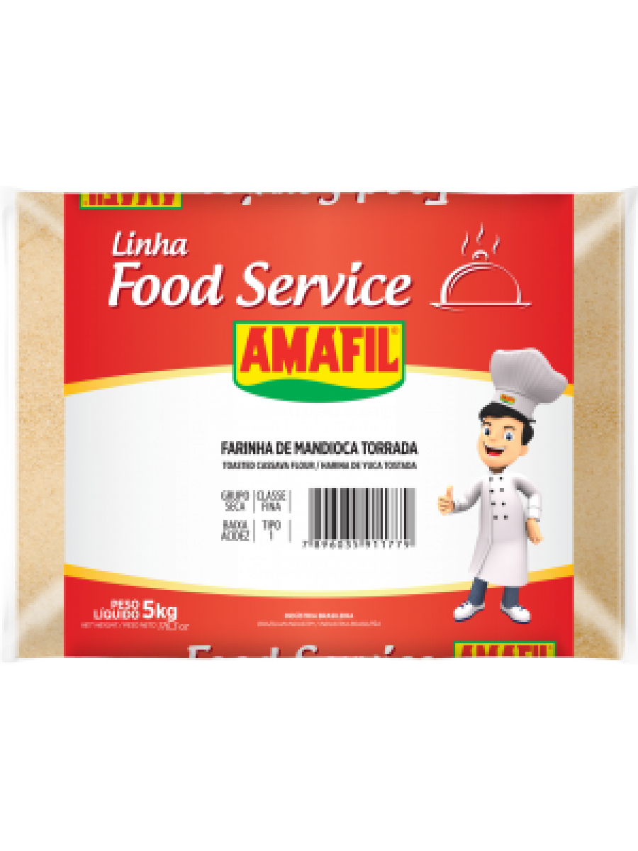 Farinha de Mandioca Torrada Amafil – 5kg