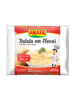 Purê de Batata – Batata em Flocos