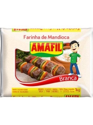 Farinha de Mandioca Branca Fina