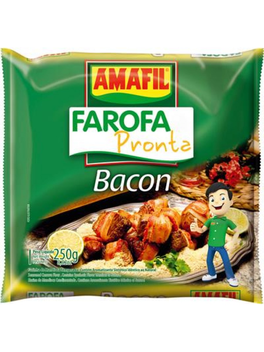 Farofa Pronta Bacon